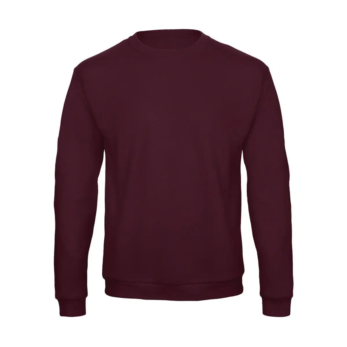 B&C ID.202 50/50 Unisex College - Punainen (Burgundy) / XS - Yritystekstiilit