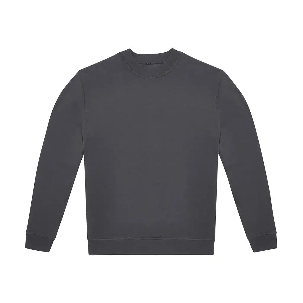B&C ID.222 Crew College - Harmaa (Dark Grey) / XS - Yritystekstiilit