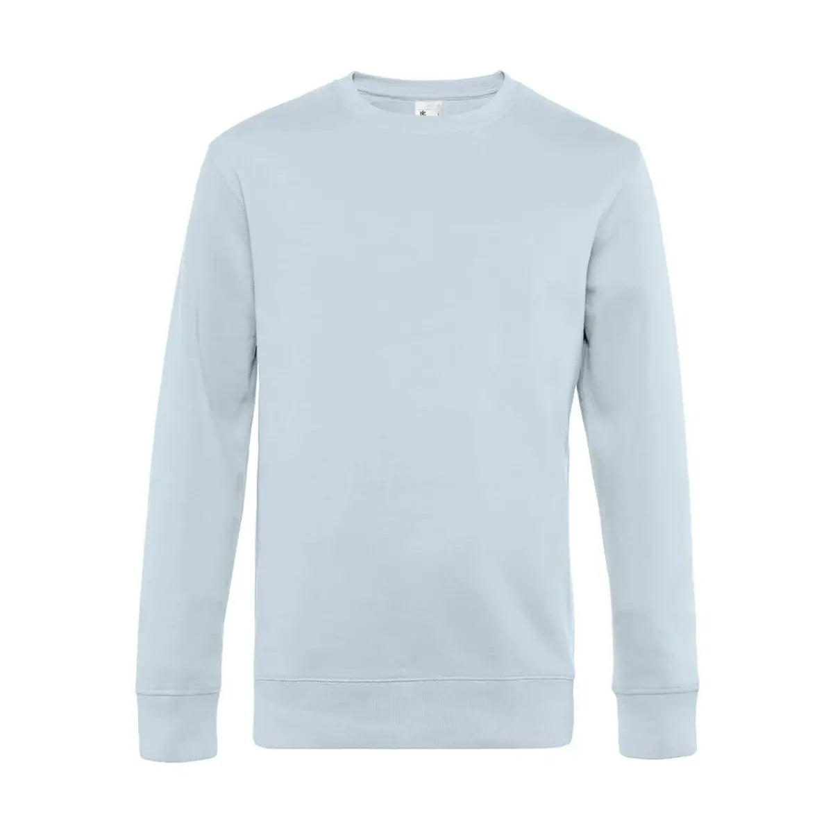 B&C KING Crew Neck_° Collegepusero - Sininen (Pure Sky) / XS - Yritystekstiilit