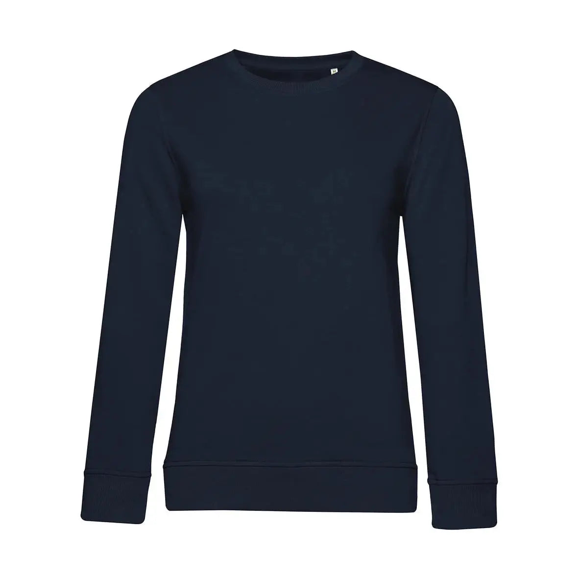 B&C Organic Inspire Crew Neck _° Naisten Collegepaita - Sininen (Navy) / XS - Yritystekstiilit