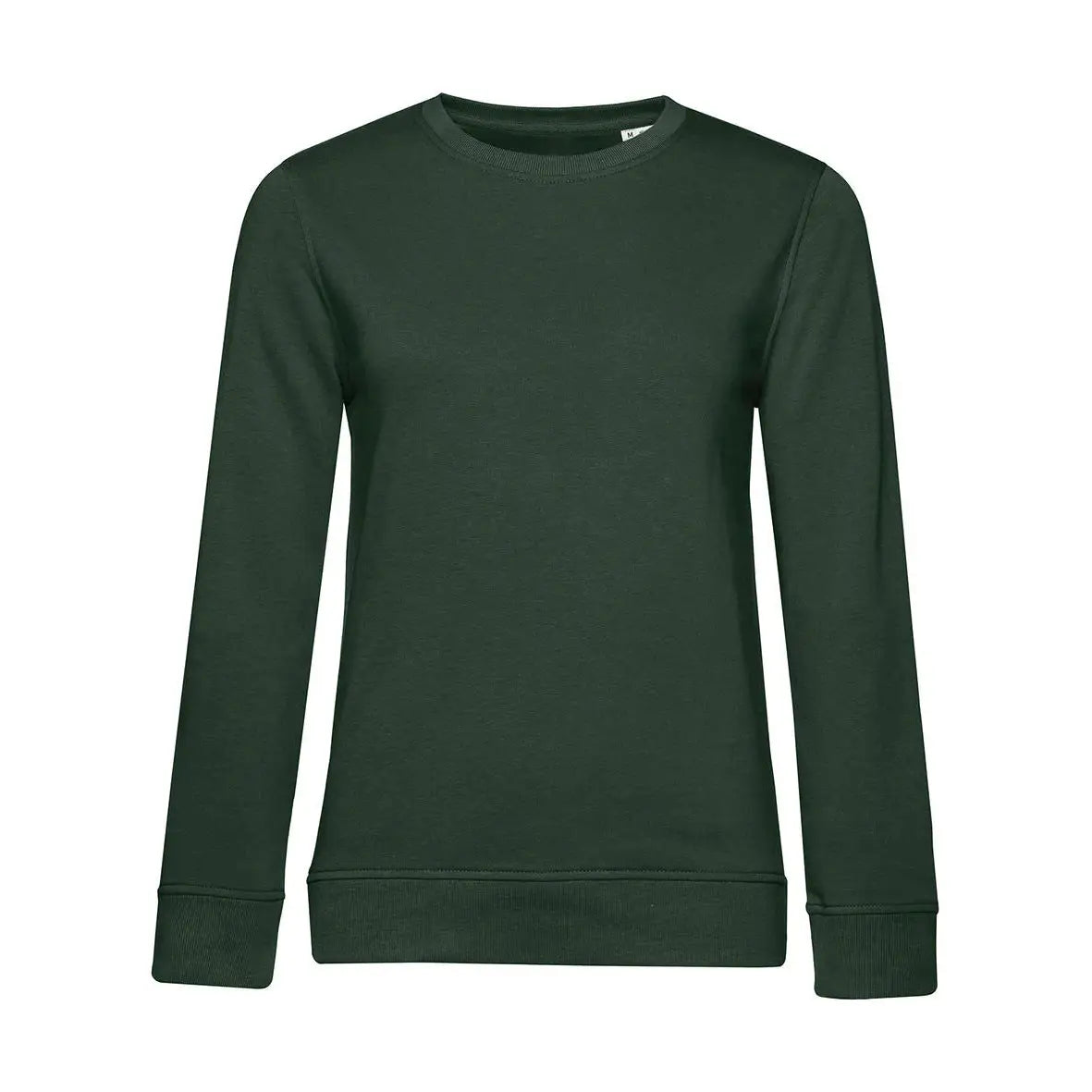 B&C Organic Inspire Crew Neck _° Naisten Collegepaita - Vihreä (Forest Green) / XS - Yritystekstiilit