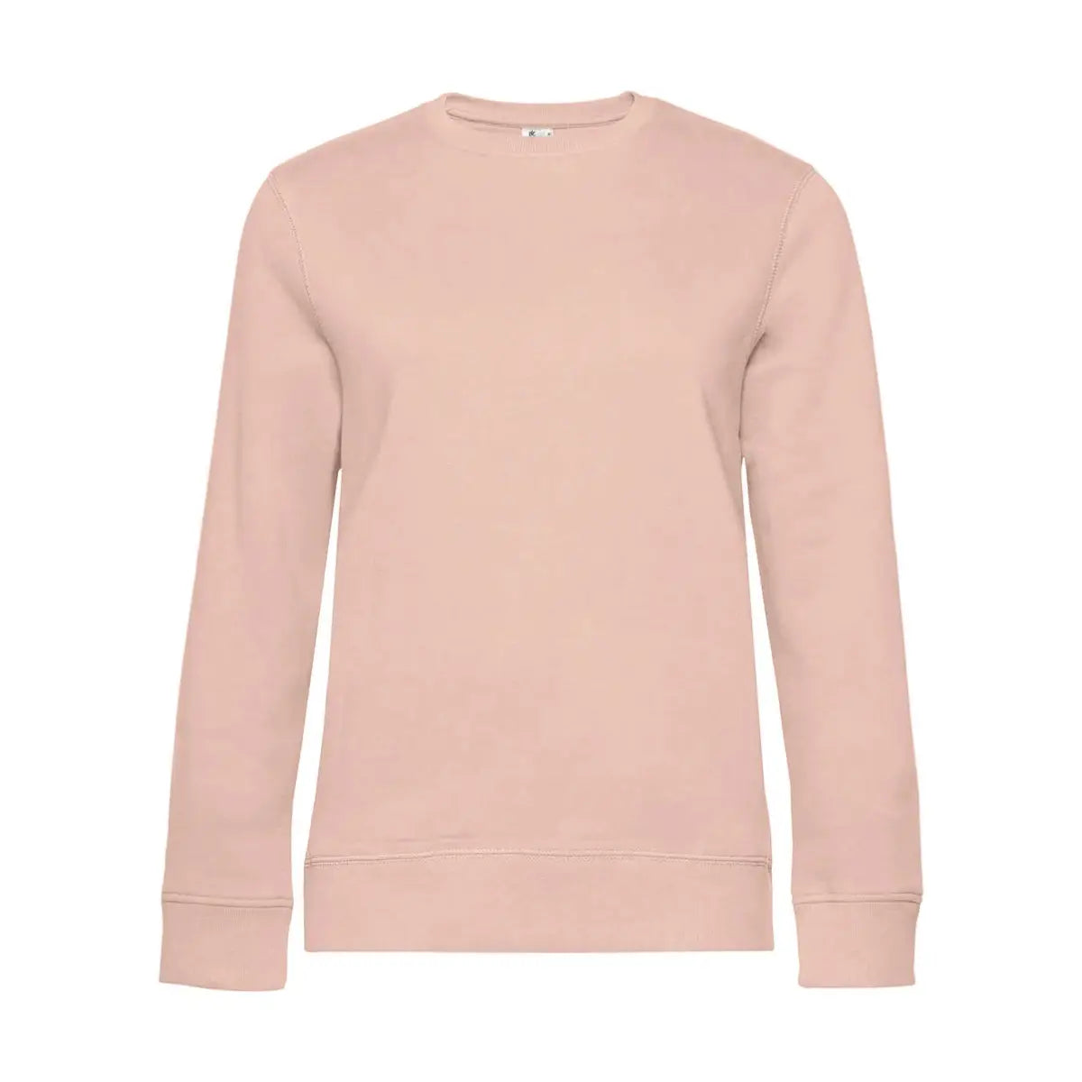 B&C QUEEN Crew Neck_° Collegepaita - Punainen (Soft Rose) / XS - Yritystekstiilit