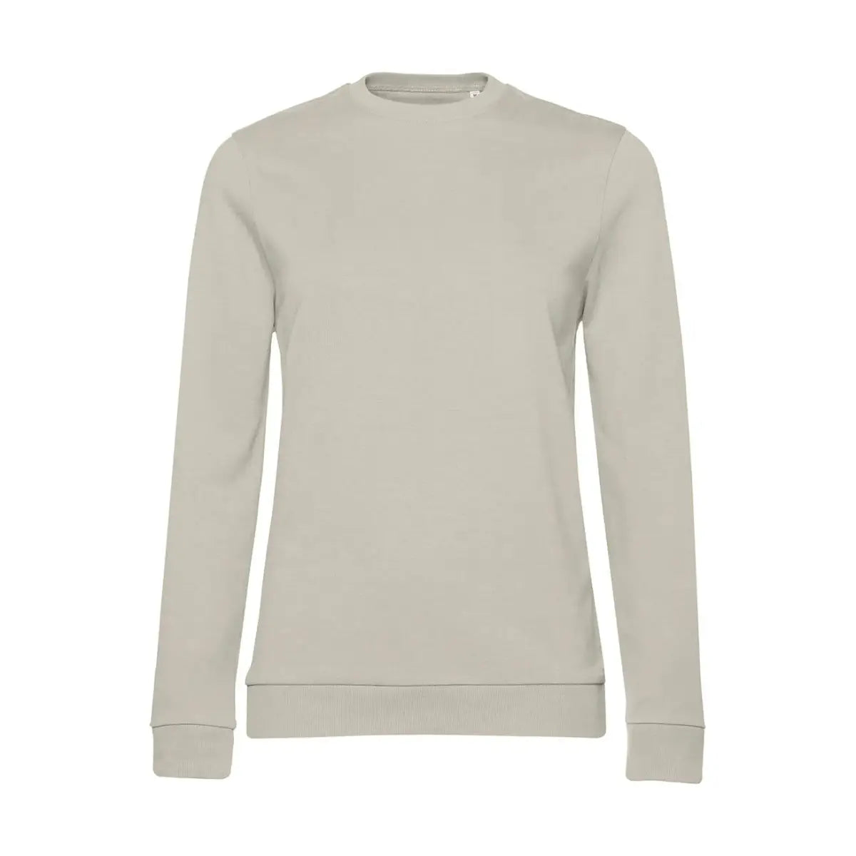 B&C #Set In French Terry Naisten College - Harmaa (Fog Grey) / XS - Yritystekstiilit