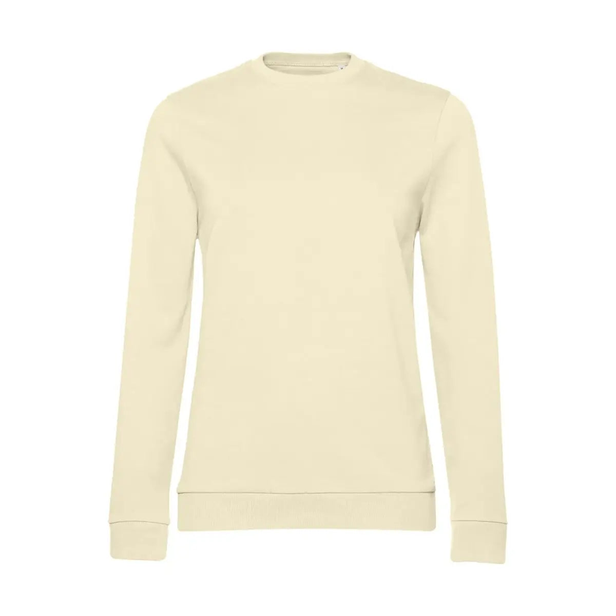 B&C #Set In French Terry Naisten College - Keltainen (Pale Yellow) / XS - Yritystekstiilit