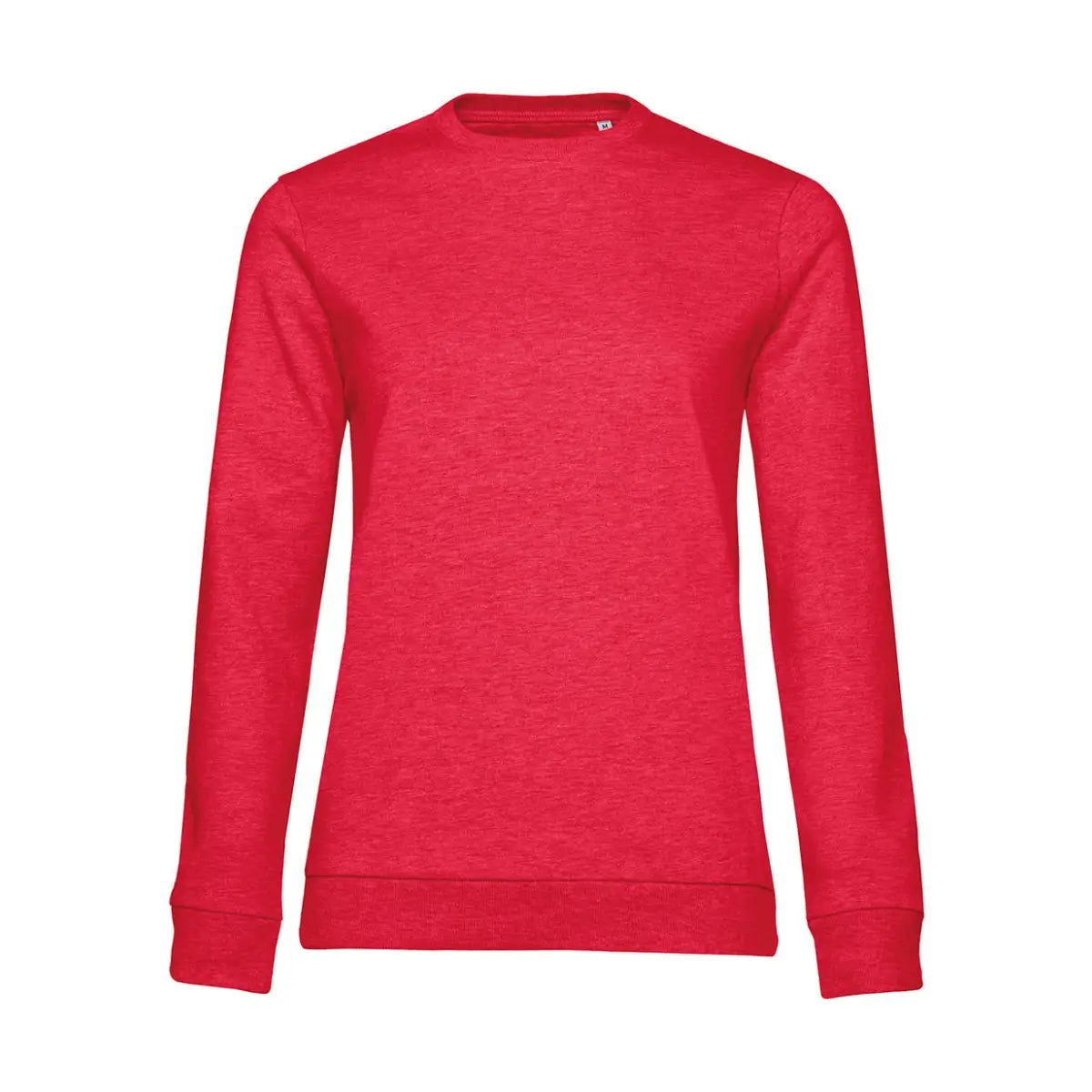 B&C #Set In French Terry Naisten College - Punainen (Heather Red) / XS - Yritystekstiilit