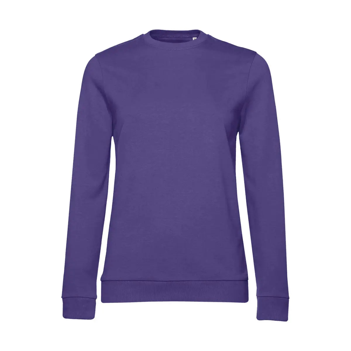B&C #Set In French Terry Naisten College - Violetti (Radiant Purple) / XS - Yritystekstiilit