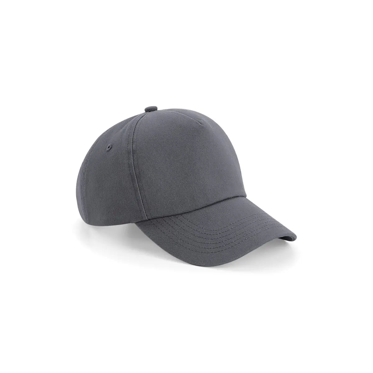 Beechfield Authentic B25 Lippis omalla logolla - Harmaa (Graphite) - Yritystekstiilit