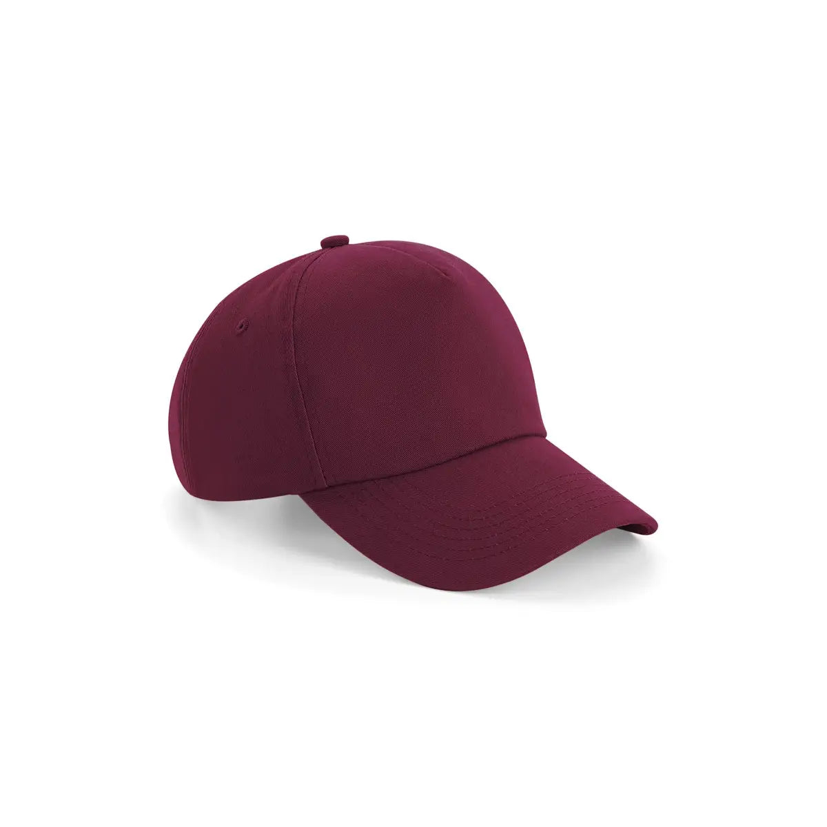 Beechfield Authentic B25 Lippis omalla logolla - Punainen (Burgundy) - Yritystekstiilit