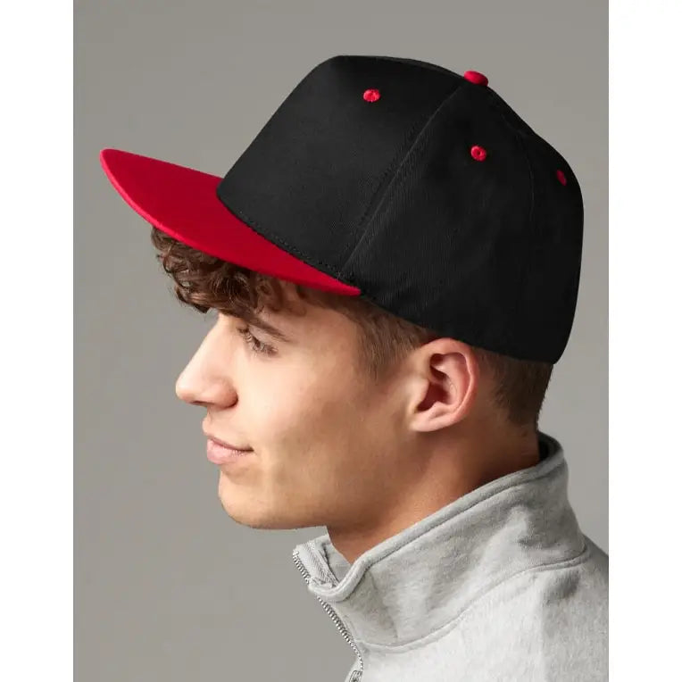 Beechfield Contrast Snapback B610C Lippis omalla painatuksella - Yritystekstiilit