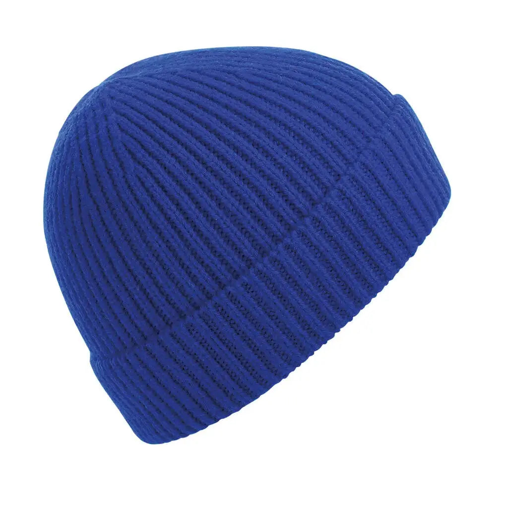 Beechfield Ribbineulottu pipo B380 - Sininen (Bright Royal) - Yritystekstiilit