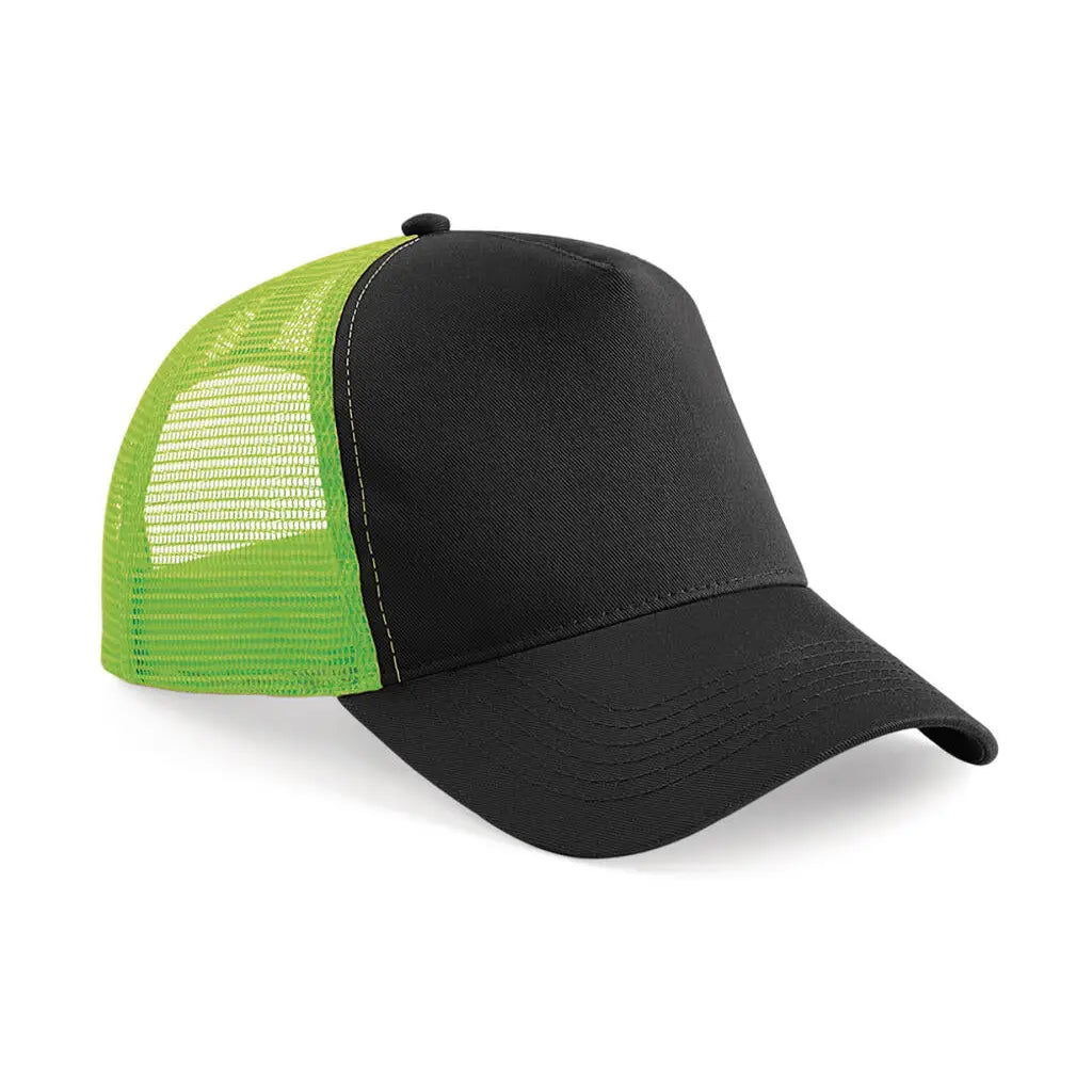 Beechfield Snapback Trucker B640 Lippalakki omalla logolla - Yritystekstiilit
