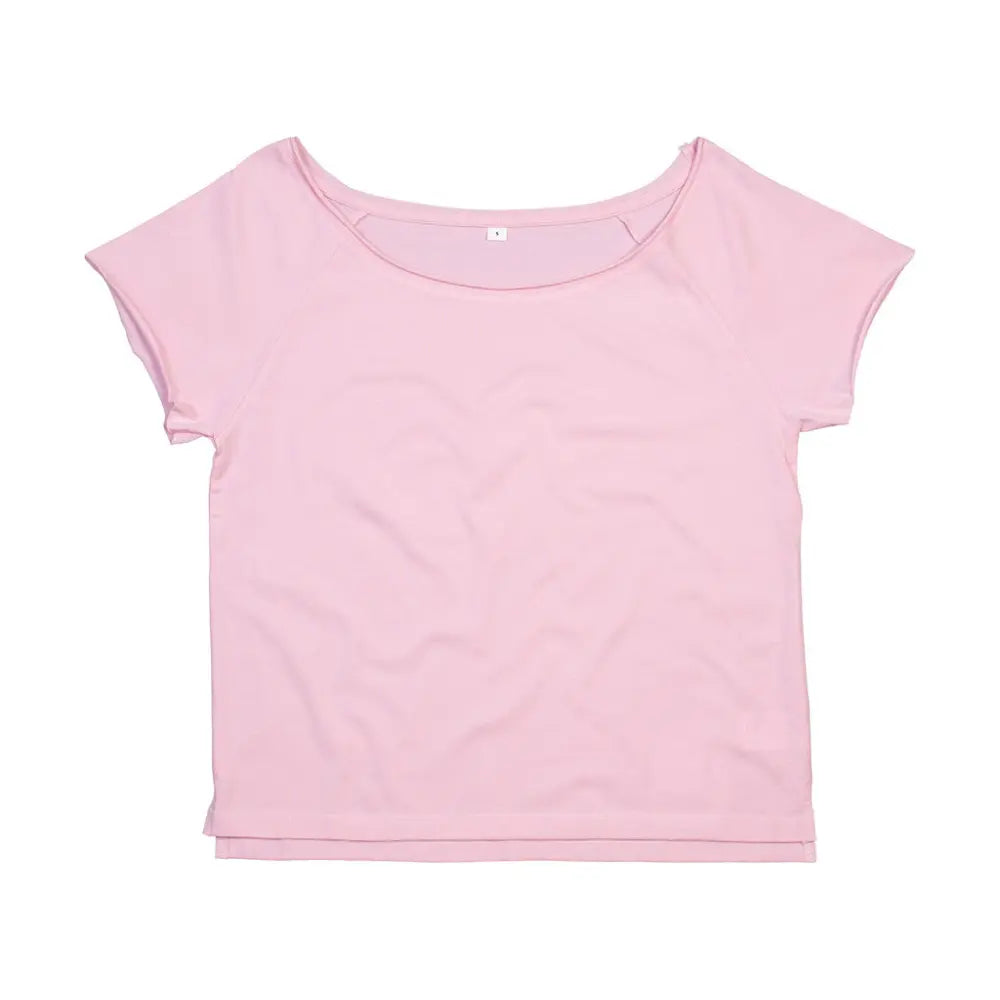 Bella & Canvas Flash Dance T Naisten Orgaaninen T-Paita - Punainen (Soft Pink) / S - Yritystekstiilit
