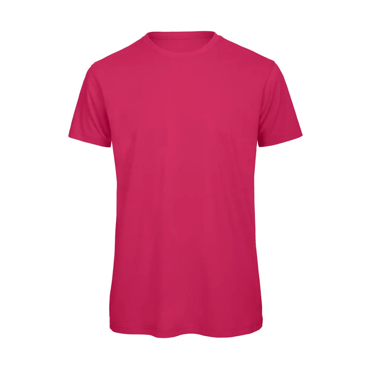 Bella & Canvas Organic Inspire T/men T-Paita Orgaaninen Puuvilla - Punainen (Fuchsia) / S - Yritystekstiilit