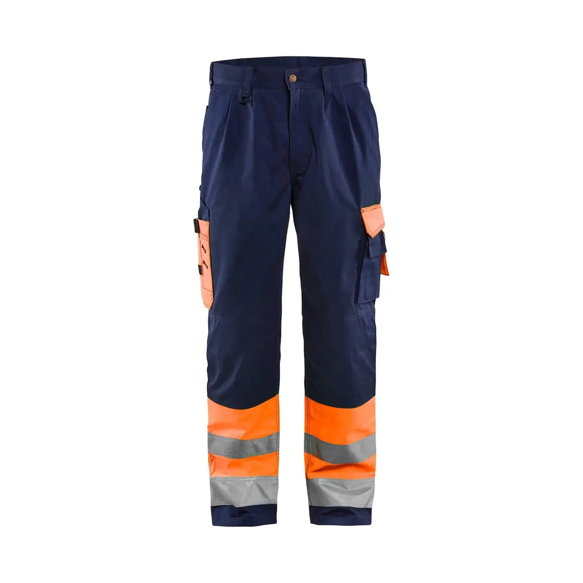 Blåkläder Highvis housut 15841860 - Huomio-oranssi/Mariininsininen / C154 - Työvaatteet