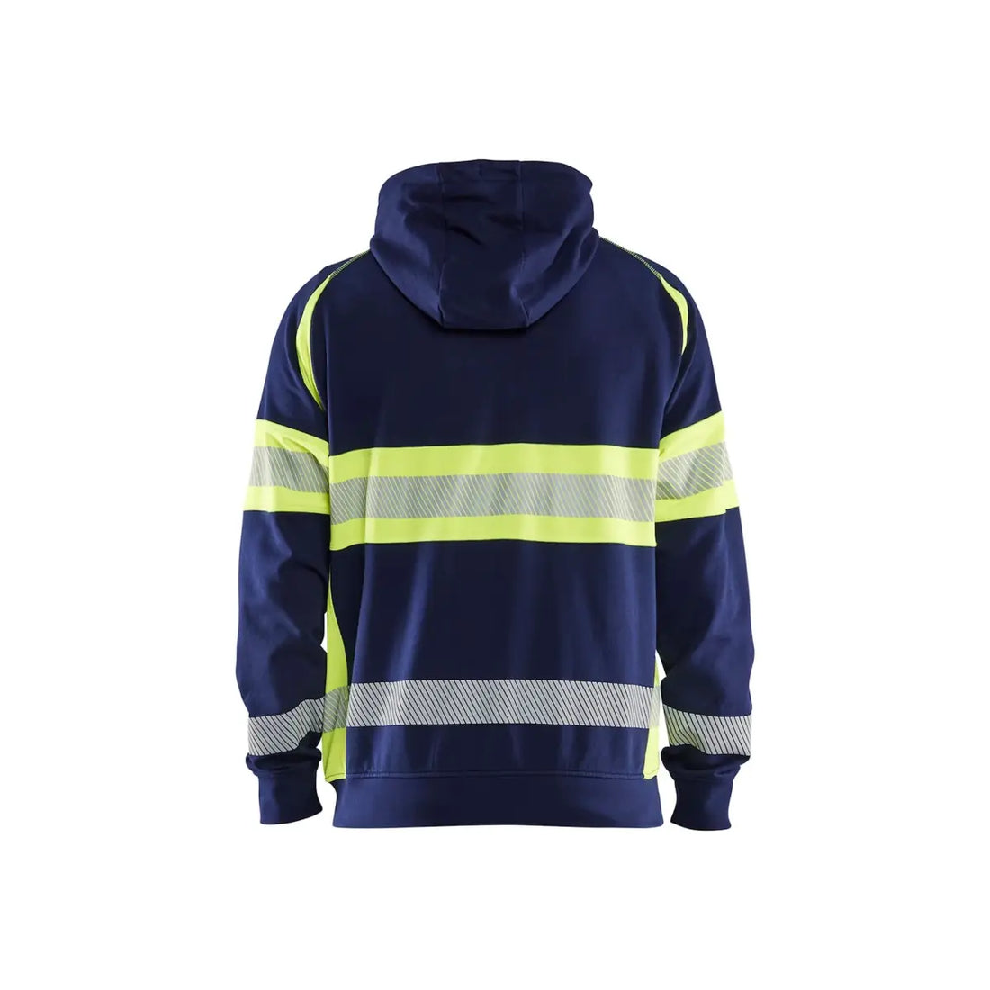 Blåkläder Highvis huppari 35521158 - Mariininsininen/Huomiokeltainen / XXL - Blåkläder työvaatteet