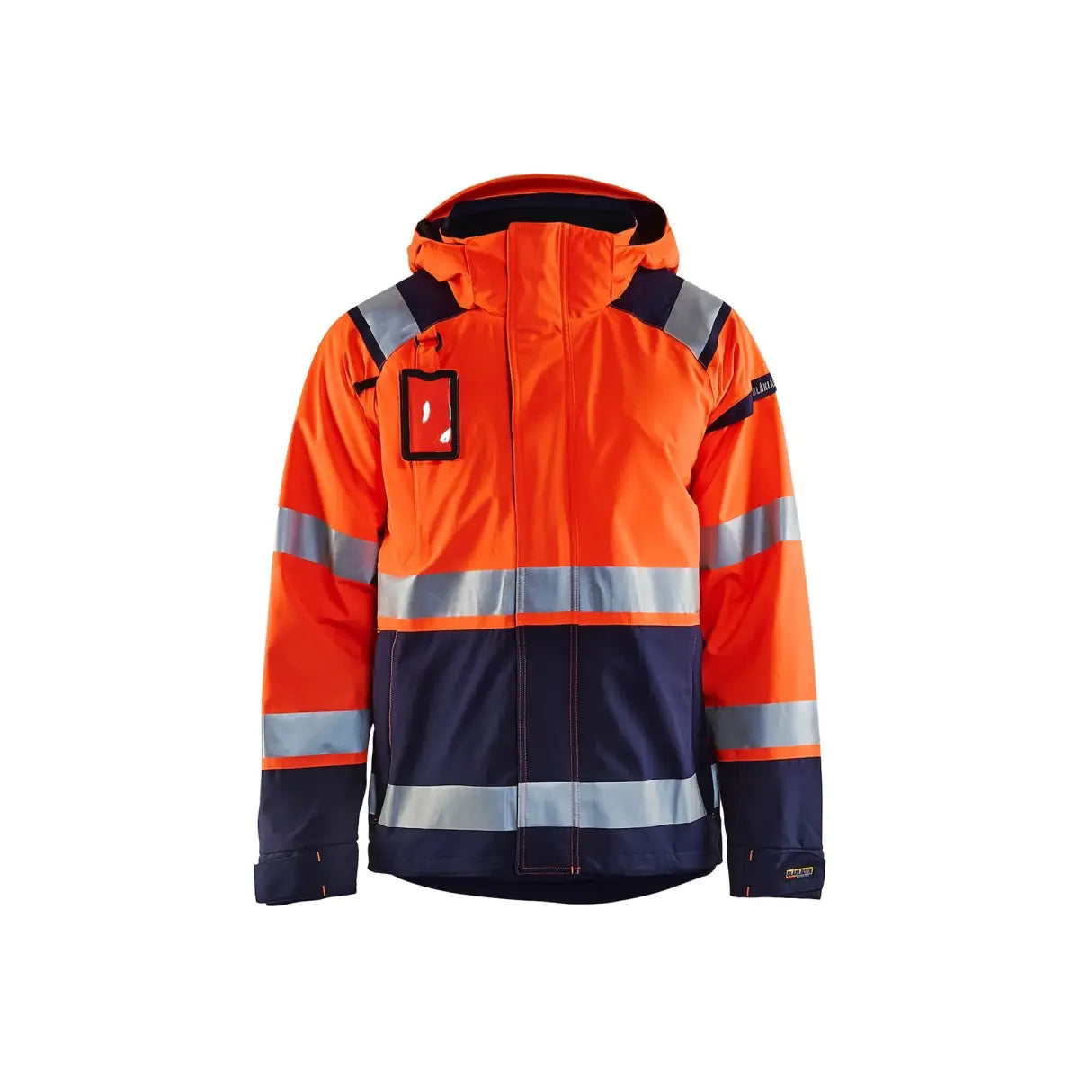 Blåkläder Highvis kuoritakki 49871987 - Huomio-oranssi/Mariininsininen / 5XL - Blåkläder työvaatteet