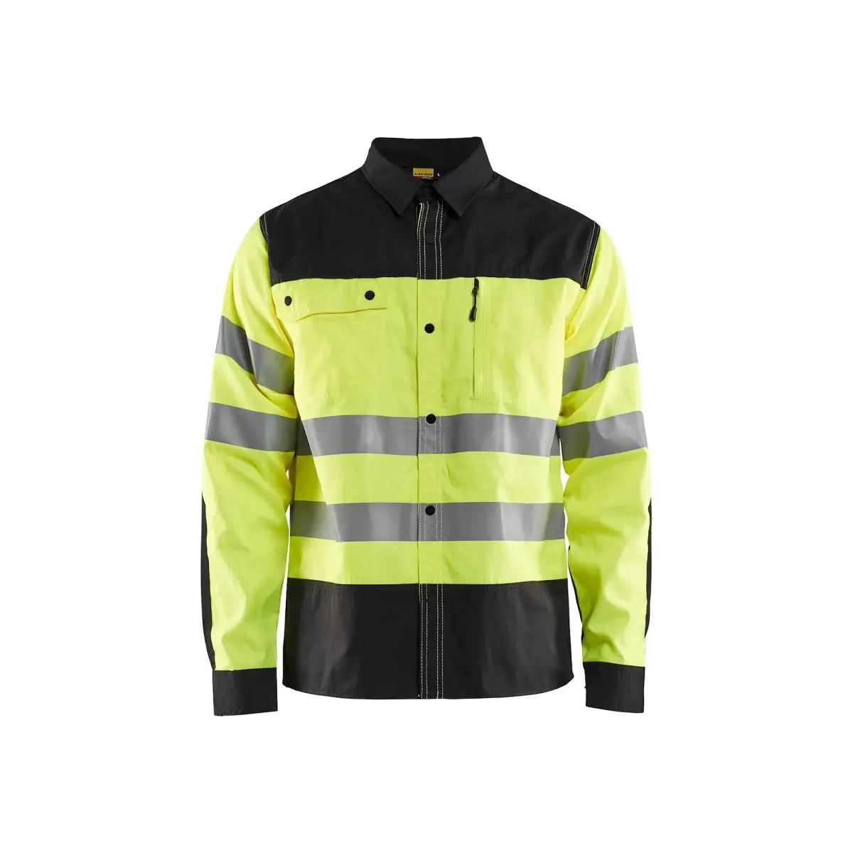 Blåkläder Highvis paita 32551817 - Huomiokeltainen/Musta / S - Blåkläder työvaatteet