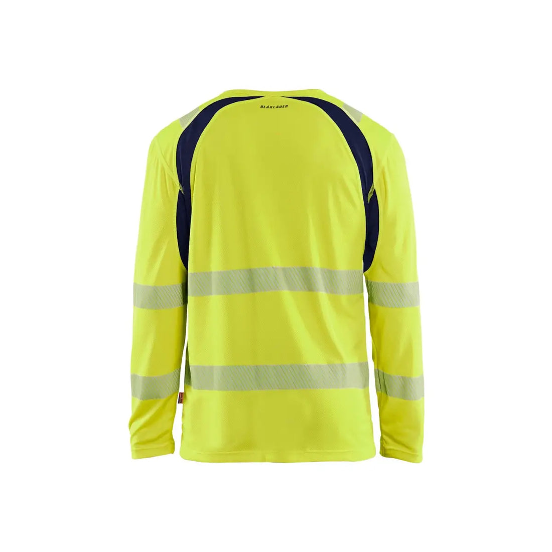 Blåkläder Highvis pitkähihainen t-paita 35991013 - Huomiokeltainen/Mariininsininen / XL - Blåkläder työvaatteet