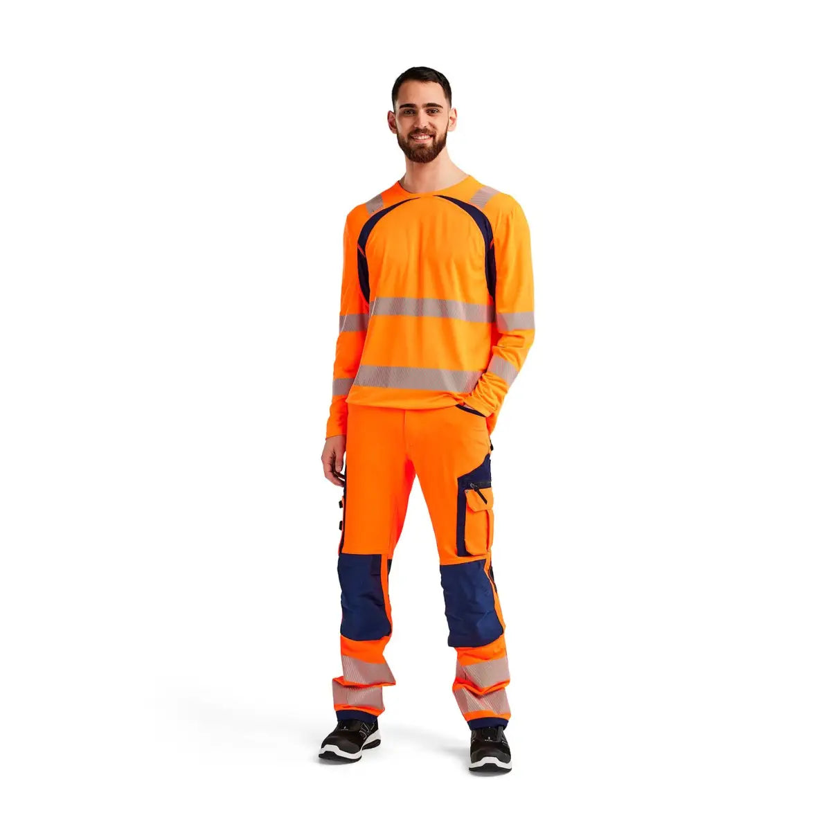 Blåkläder Highvis pitkähihainen t-paita 35991013 - Blåkläder työvaatteet