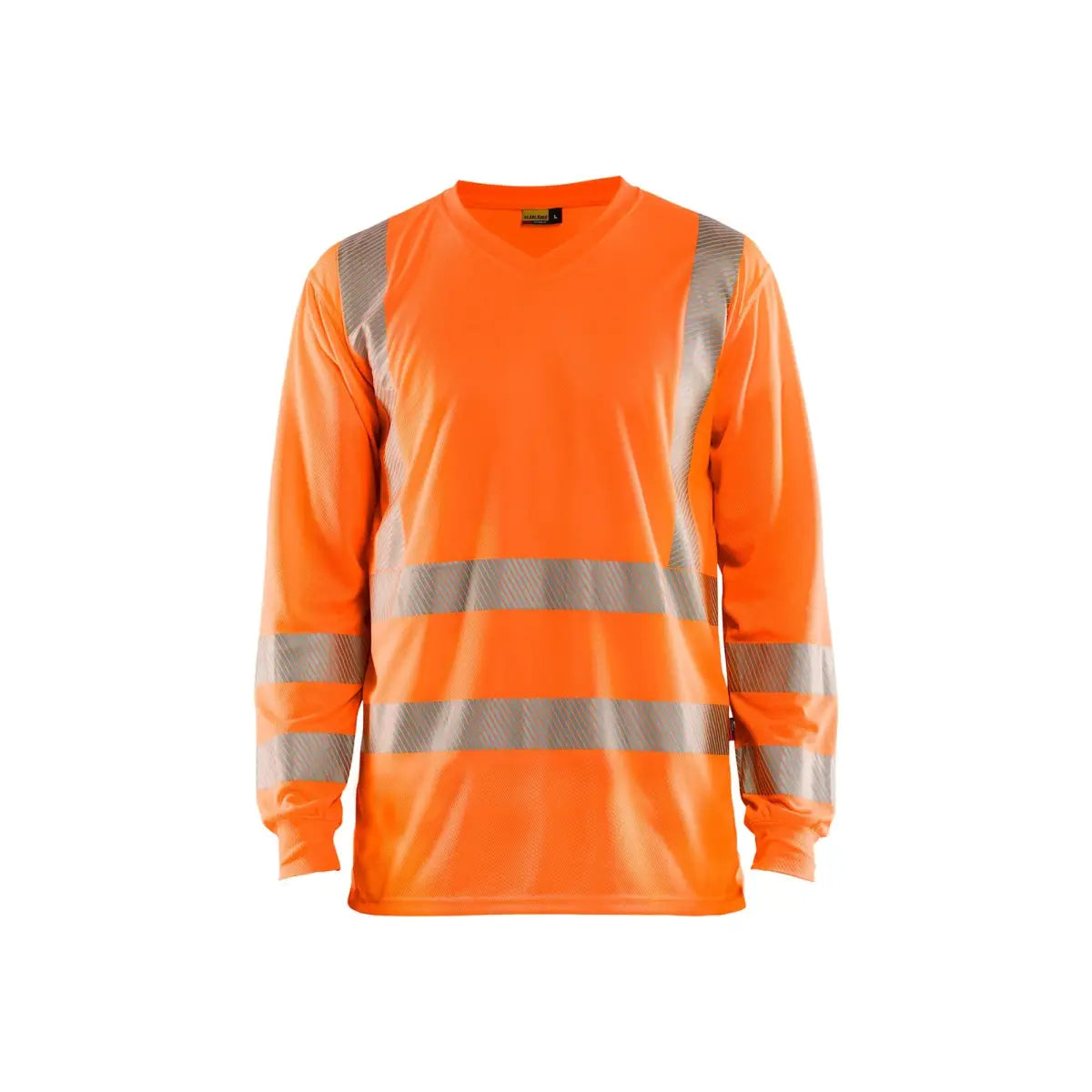 Blåkläder Highvis pitkähihainen t-paita UV-suoja 33851013 - Huomio oranssi / M - Blåkläder työvaatteet