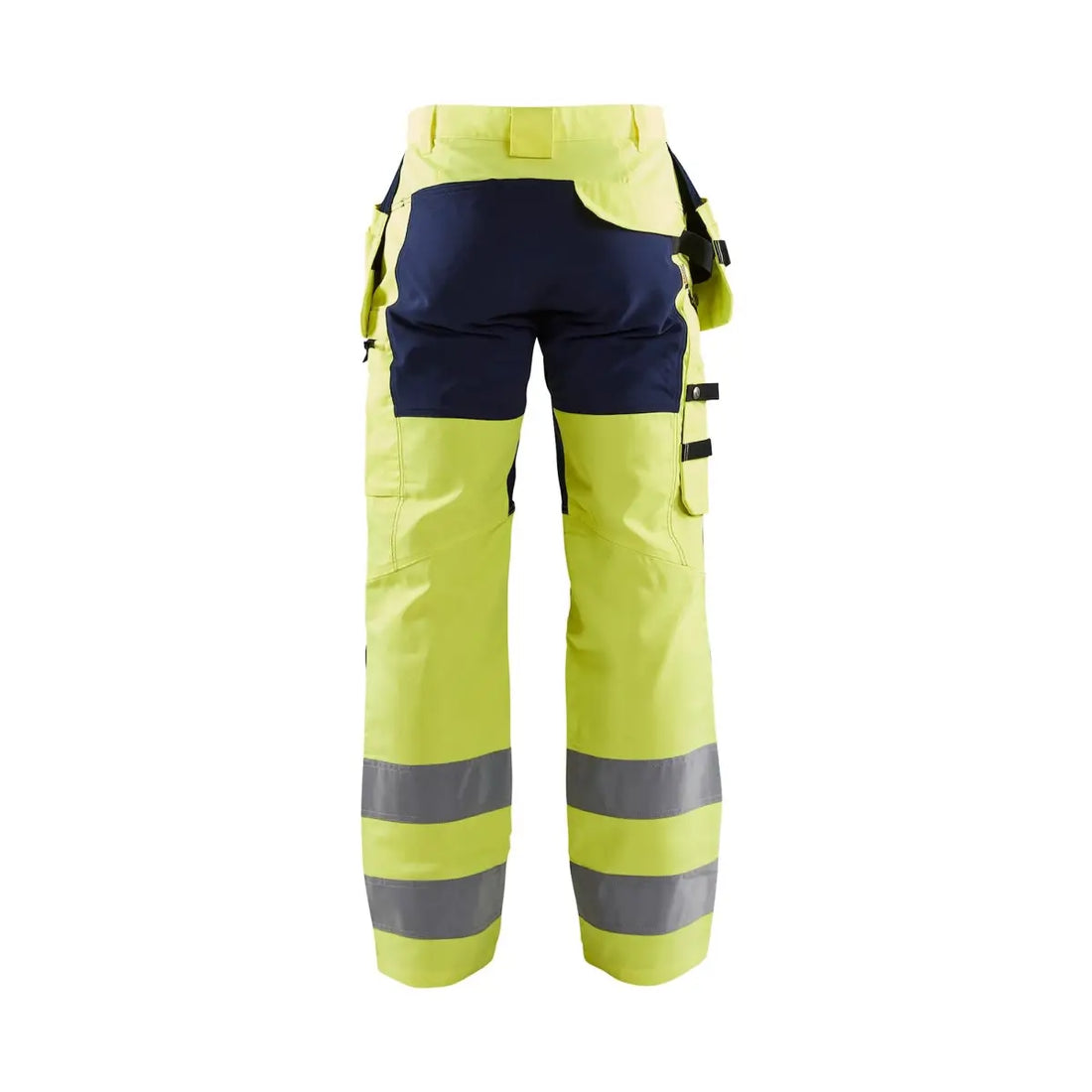 Blåkläder Highvis riipputaskuhousut stretch 15521811 - Huomiokeltainen/Mariininsininen / C46 - Työvaatteet