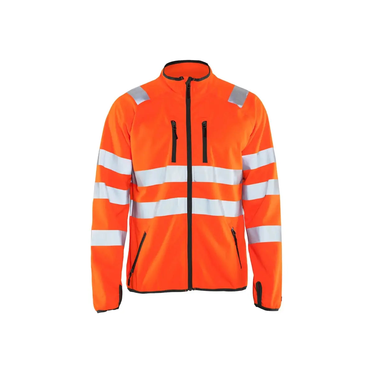 Blåkläder Highvis softshell-takki 49062512 - Huomio oranssi / XL - Blåkläder työvaatteet