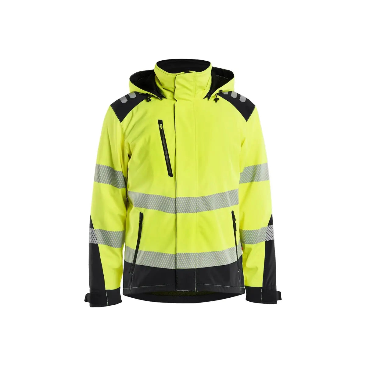 Blåkläder Highvis Softshell-takki kevyesti topattu 44002513 - Huomiokeltainen/Musta / 4XL - Blåkläder työvaatteet
