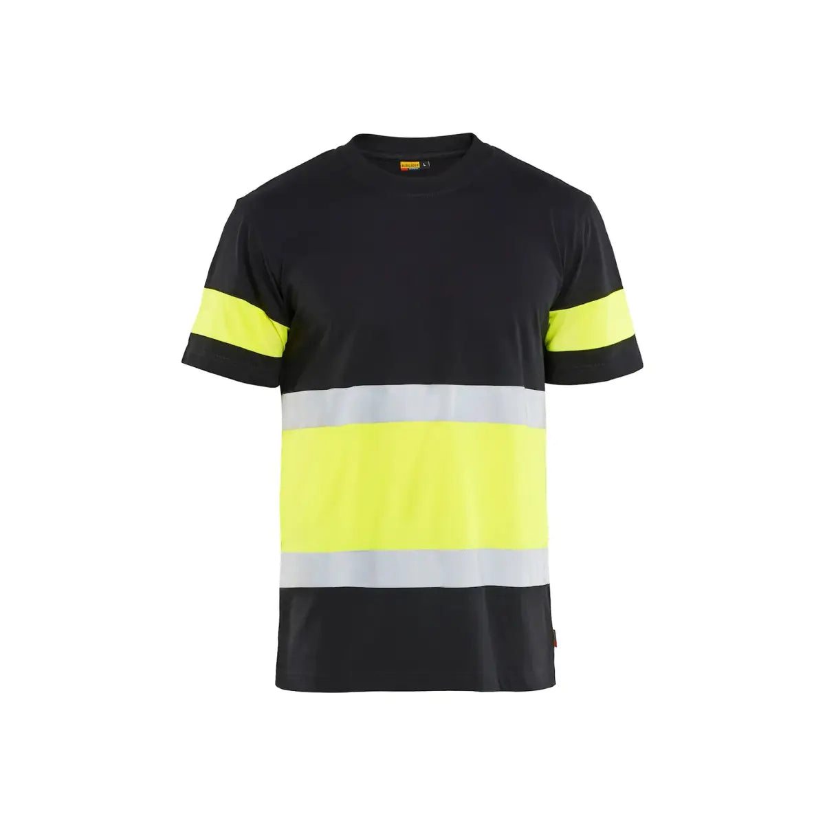 Blåkläder Highvis t-paita 33871030 - Musta/Huomiokeltainen / XS - Blåkläder työvaatteet