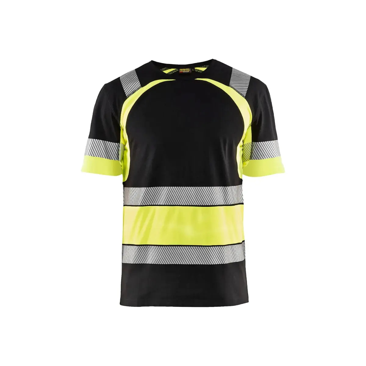 Blåkläder Highvis t-paita 34211030 - Musta/Huomiokeltainen / XS - Blåkläder työvaatteet