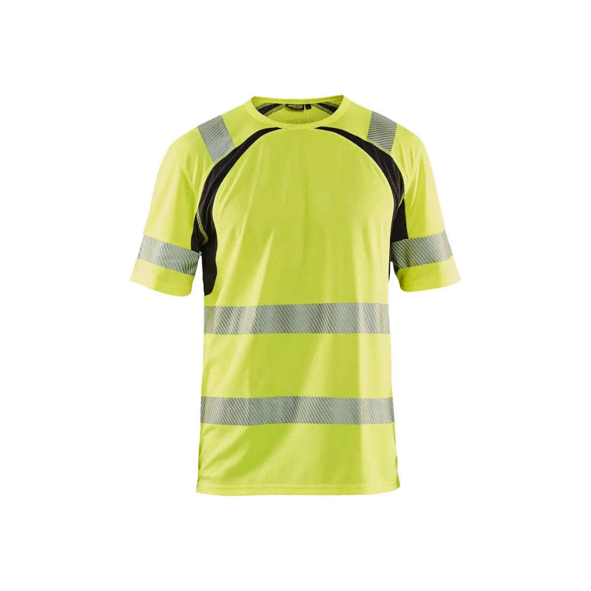 Blåkläder Highvis t-paita UV-suoja 33971013 - Huomiokeltainen/Musta / XXL - Blåkläder työvaatteet