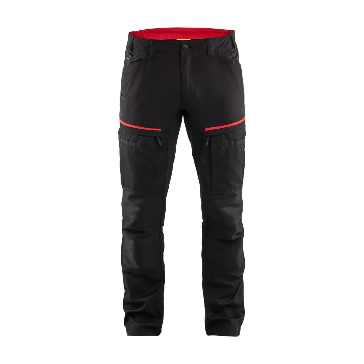 Blåkläder Housut stretch 14561845 - musta/punainen / C154 - Työvaatteet