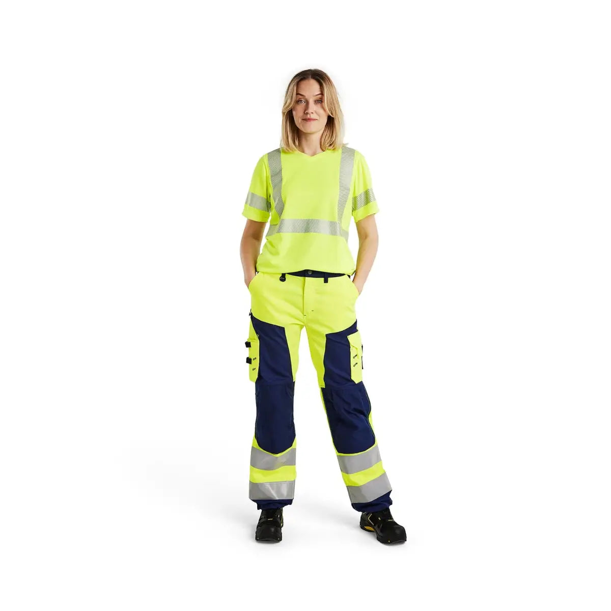 Blåkläder Naisten highvis housut 71551811 - Blåkläder työvaatteet