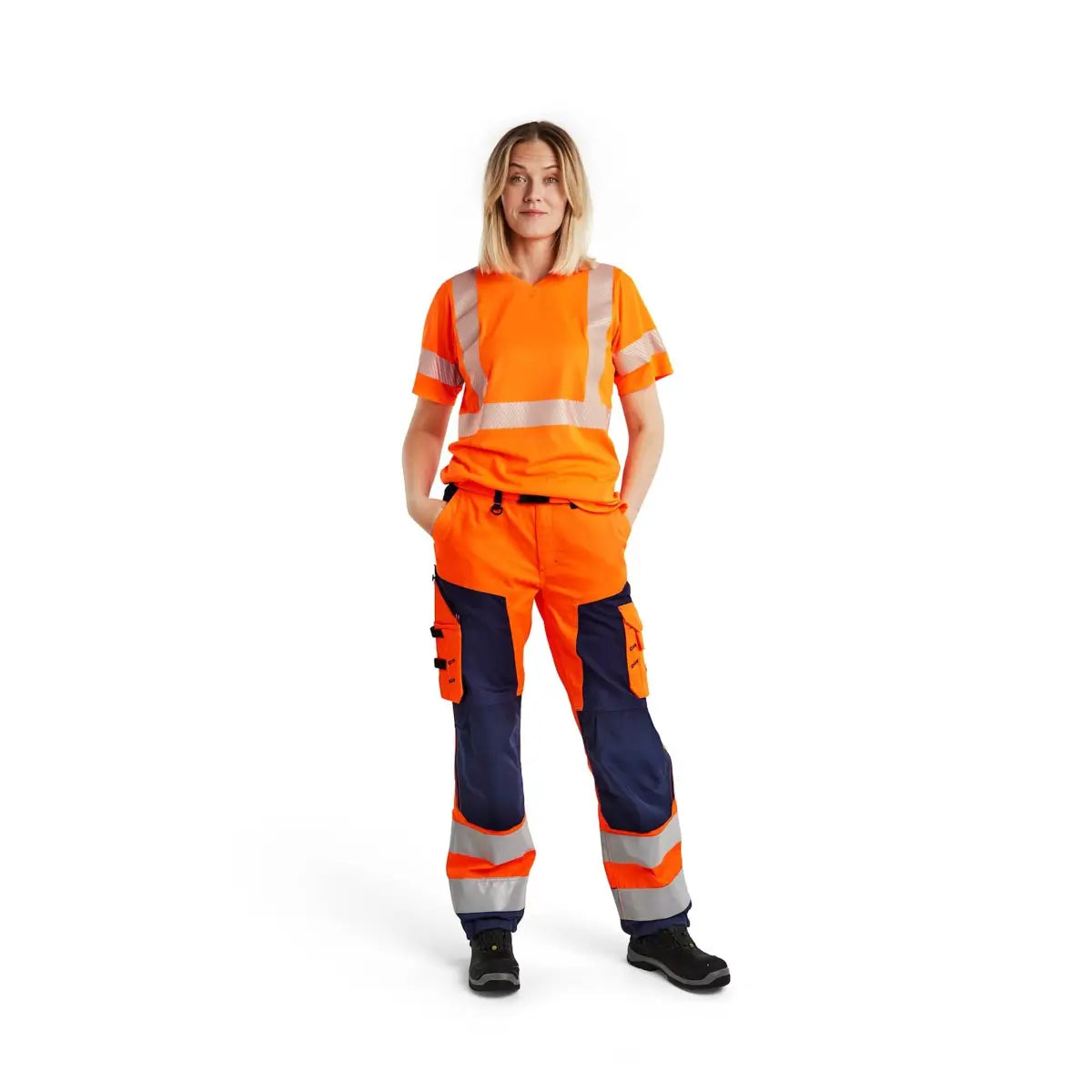 Blåkläder Naisten highvis housut 71551811 - Blåkläder työvaatteet