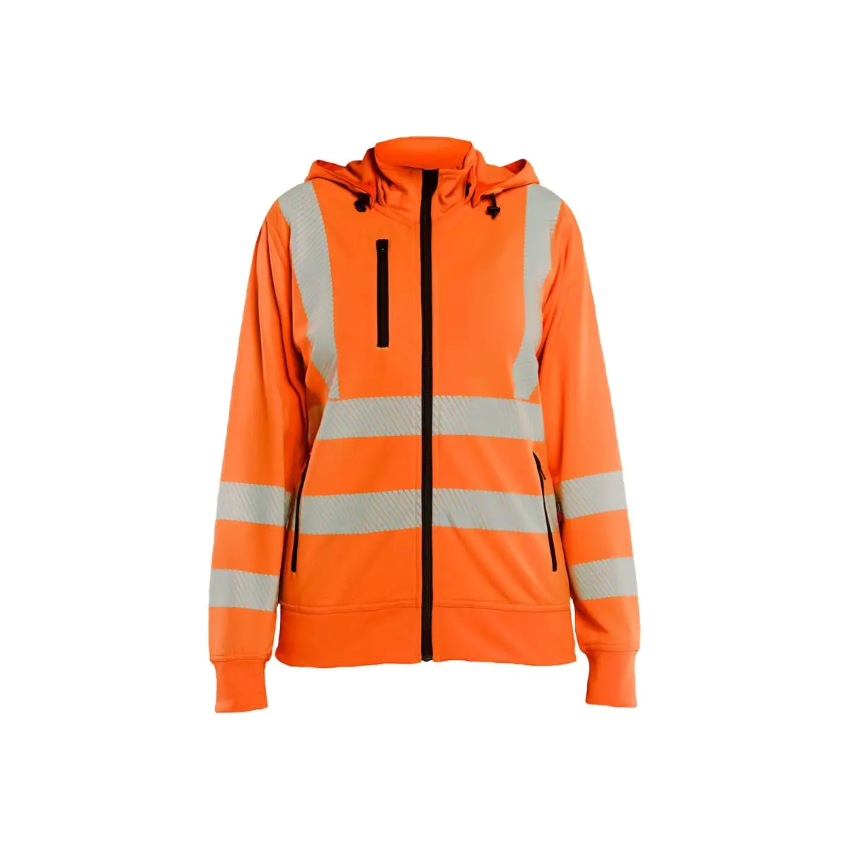 Blåkläder Naisten Highvis huppari irrotettavalla hupulla 35742538 - Huomio oranssi / XS - Blåkläder työvaatteet
