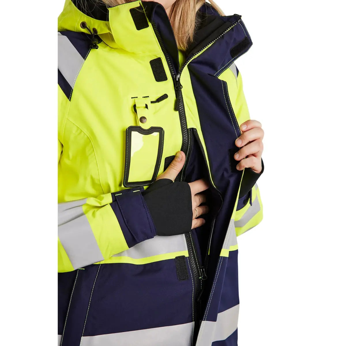 Blåkläder Naisten highvis kuoritakki 49041987 - Blåkläder työvaatteet