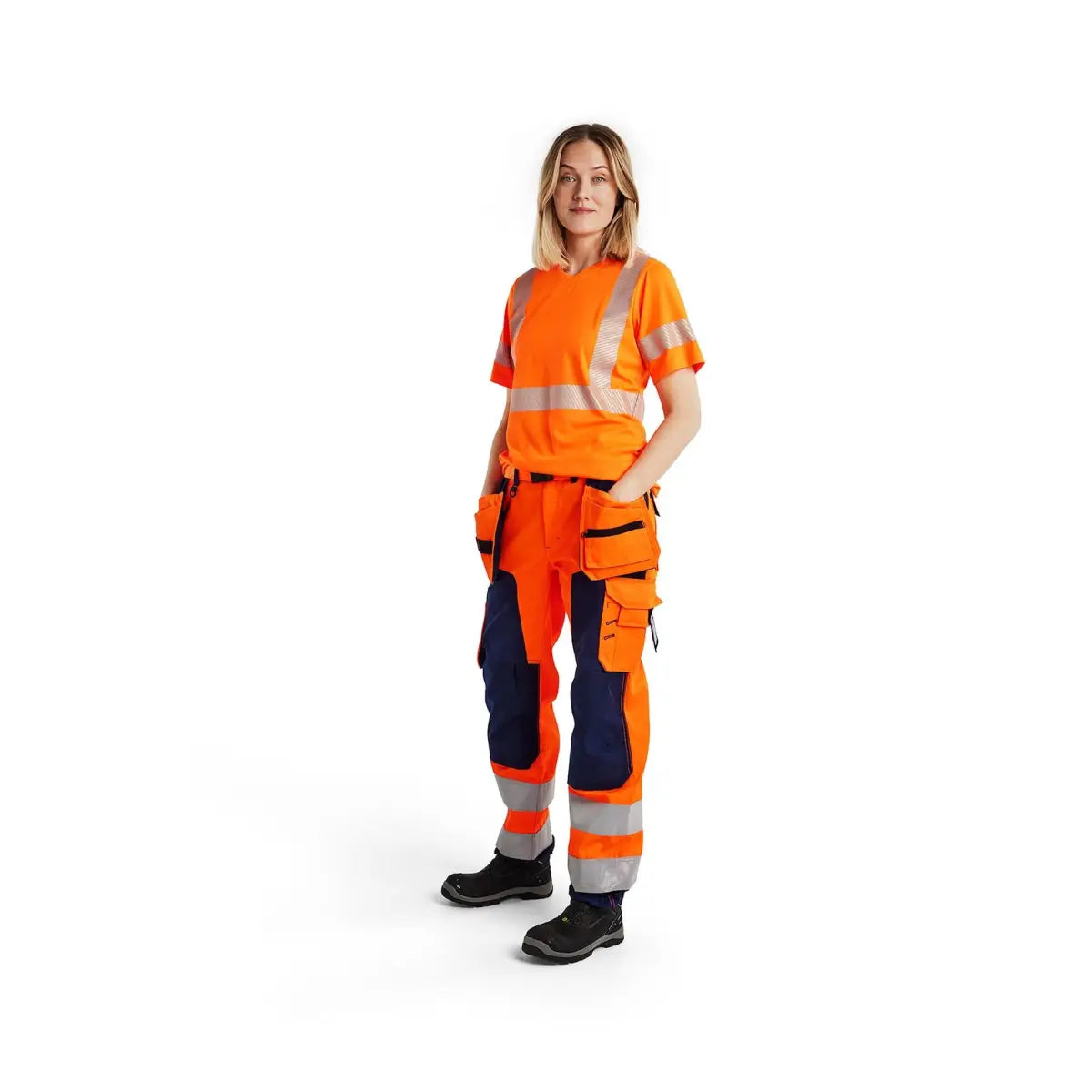 Blåkläder Naisten highvis riipputaskuhousut 71561811 - Blåkläder työvaatteet