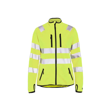 Blåkläder Naisten highvis softshell-takki 49262512 - Huomiokeltainen / XS - Blåkläder työvaatteet