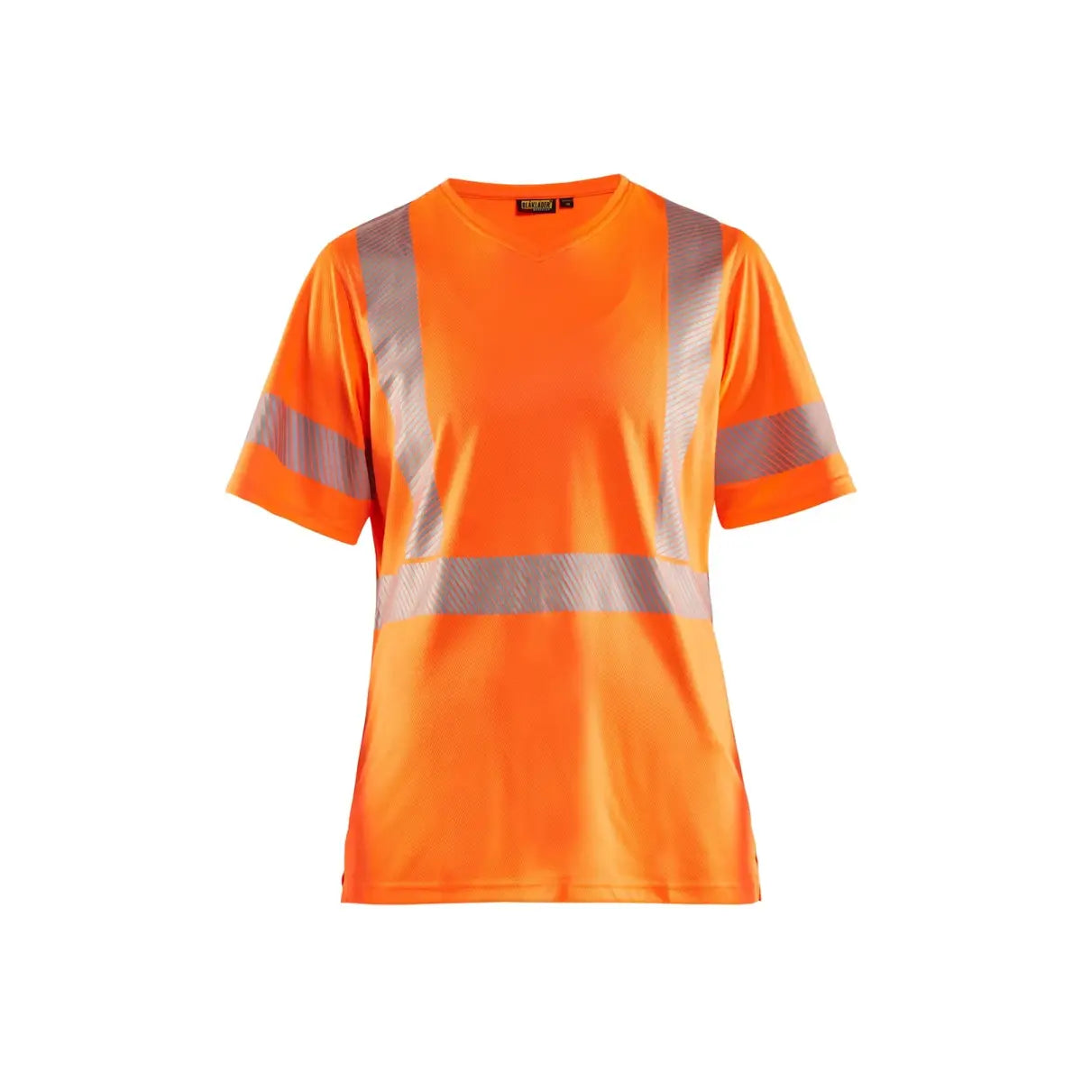 Blåkläder Naisten highvis t-paita UV-suoja 33361013 - Huomio oranssi / M - Blåkläder työvaatteet