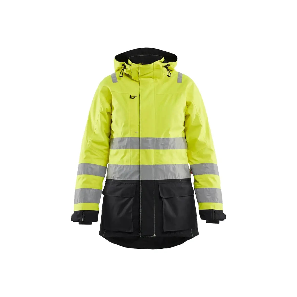 Blåkläder Naisten highvis talviparka 44721987 - Huomiokeltainen/Musta / XL - Blåkläder työvaatteet