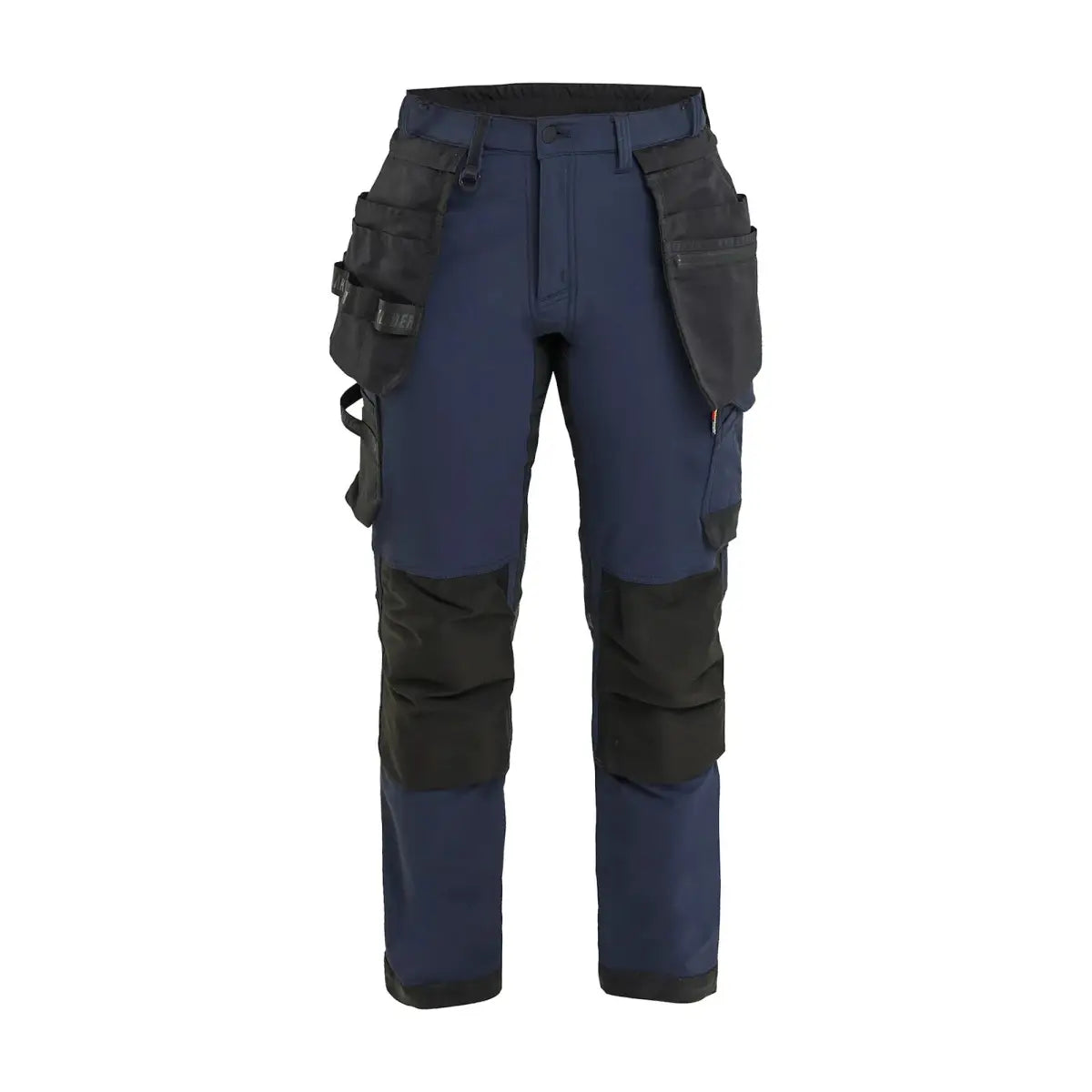 Blåkläder Naisten riipputaskuhousut 4-way stretch 71211645 - Tumma mariininsininen/Musta / C40 - Blåkläder työvaatteet