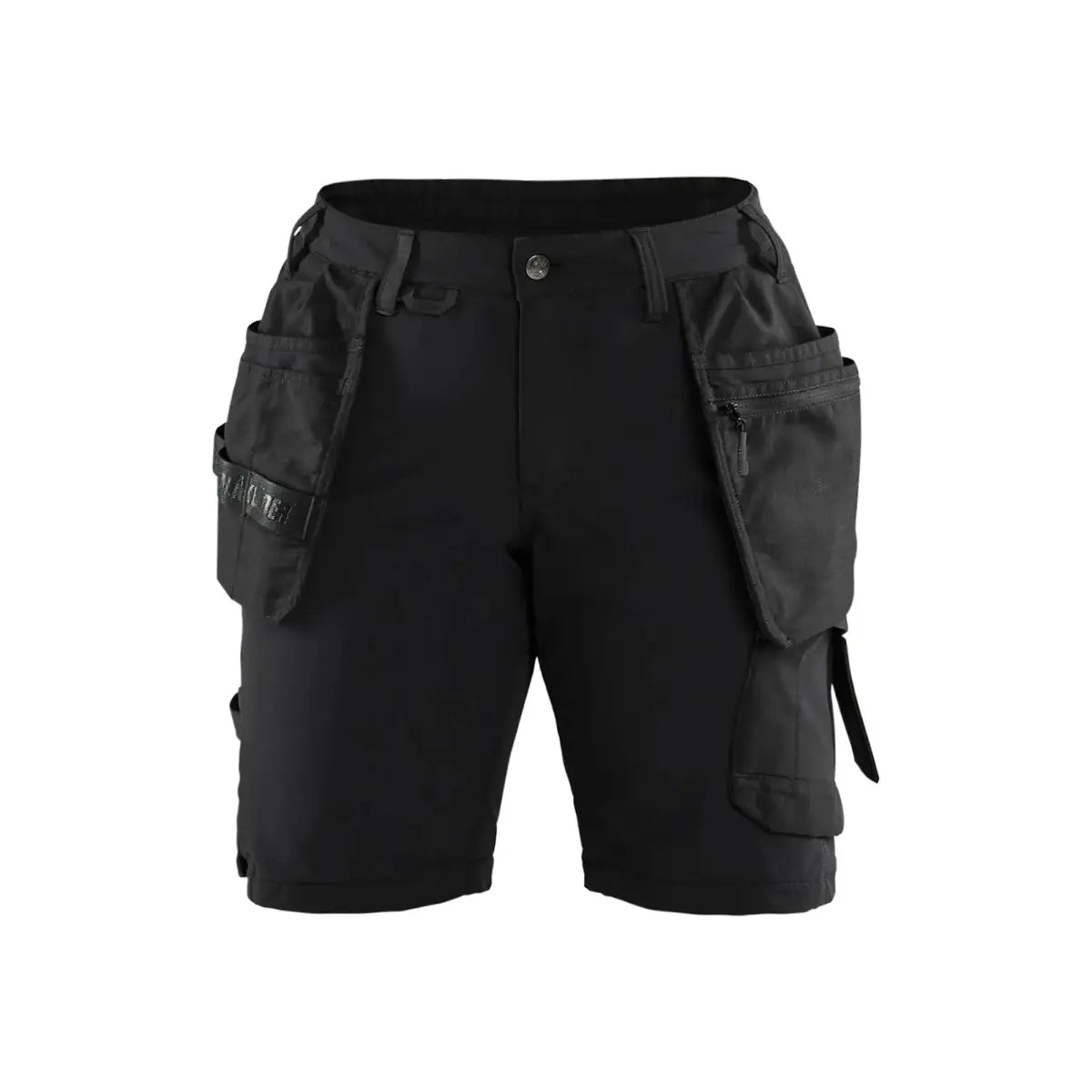 Blåkläder Naisten riipputaskushortsit 4-way stretch 71831645 - Musta/Tummanharmaa / C42 - Blåkläder työvaatteet