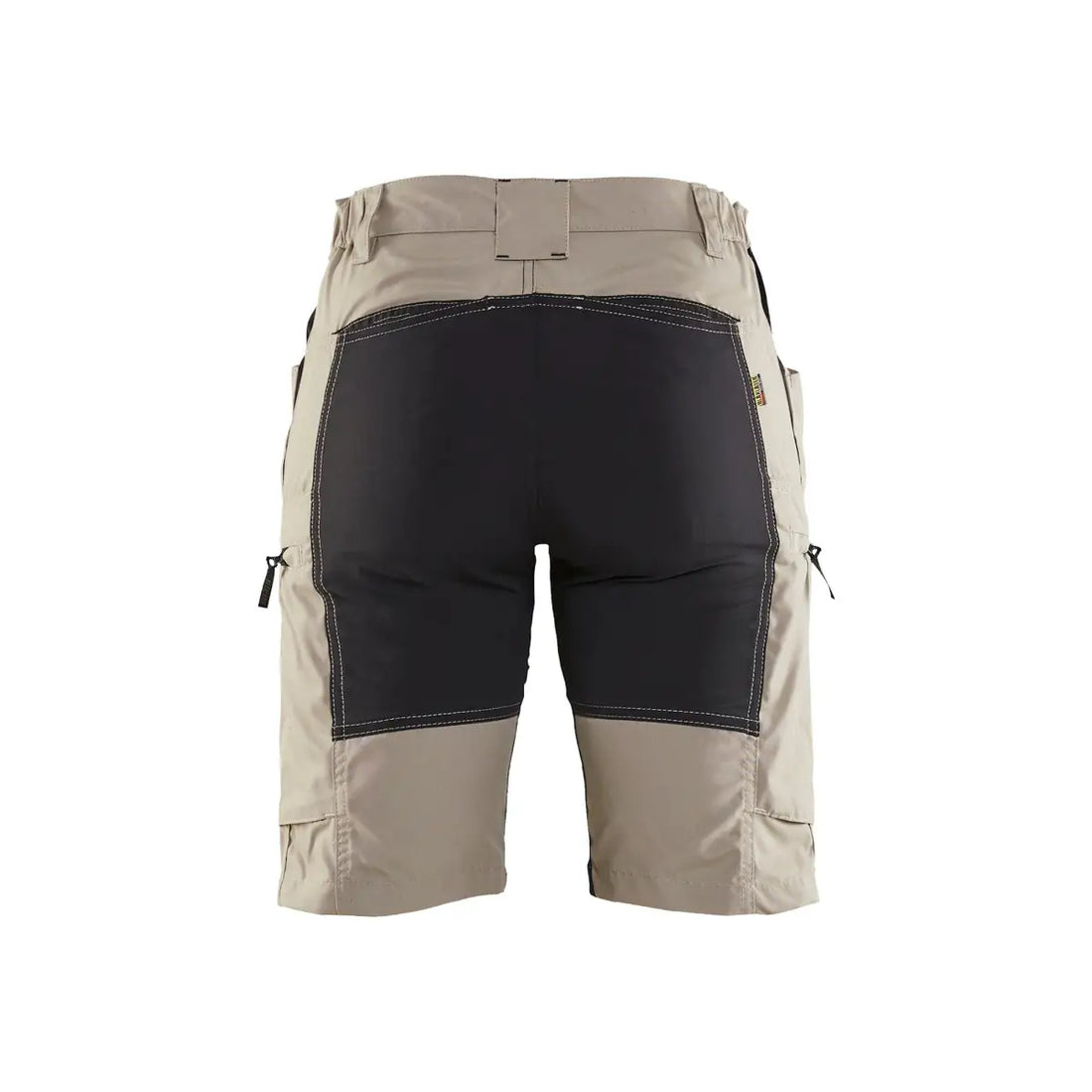 Blåkläder Naisten shortsit stretch 71491845 - Hiekka/Musta / C32 - Blåkläder työvaatteet