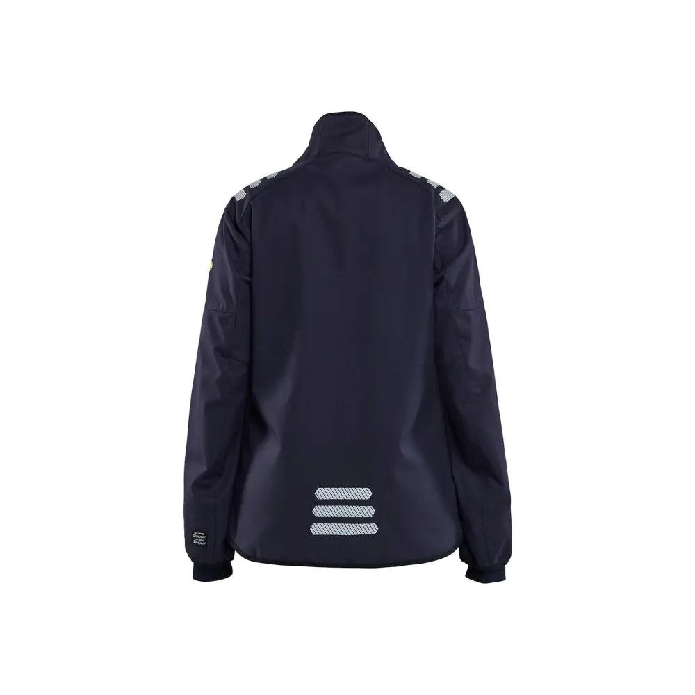 Blåkläder Naisten softshell-takki luontainen palosuojaus 44421560 - Mariininsininen / XXL - Blåkläder työvaatteet