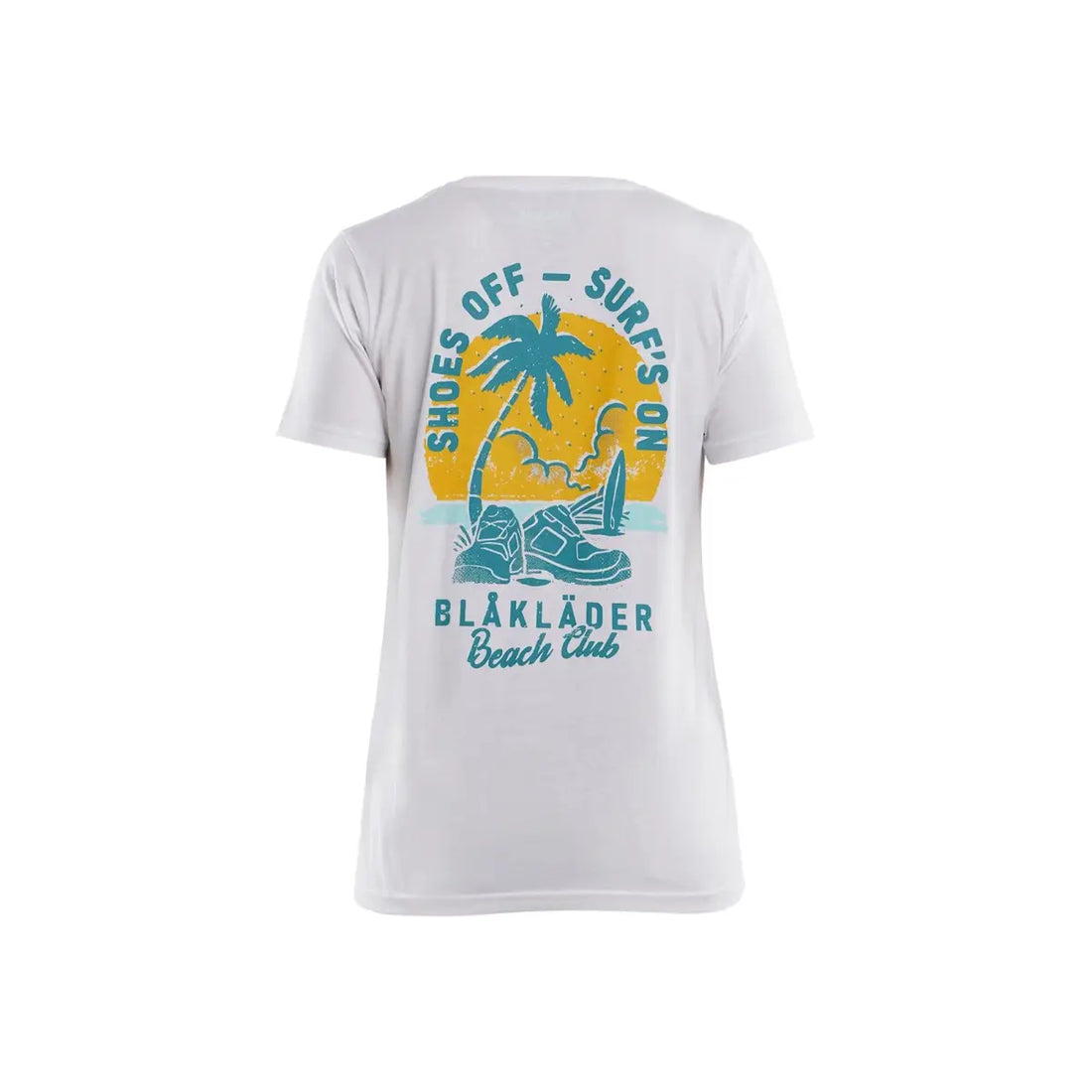 Blåkläder Naisten t-paita Blåkläder Beach Club 94171042 - Valkoinen / S - Blåkläder työvaatteet