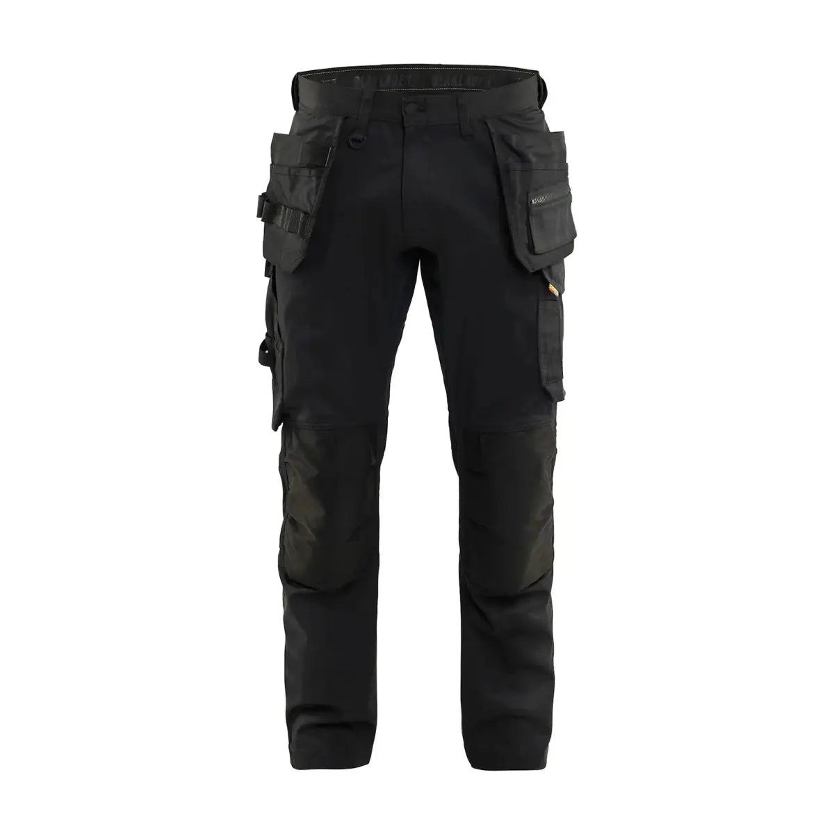 Blåkläder Riipputaskuhousut stretch 17501832 - Musta / C52 - Työvaatteet