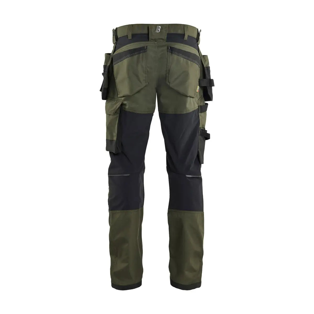 Blåkläder Riipputaskuhousut stretch 17501832 - Metsänvihreä/Musta / C52 - Työvaatteet