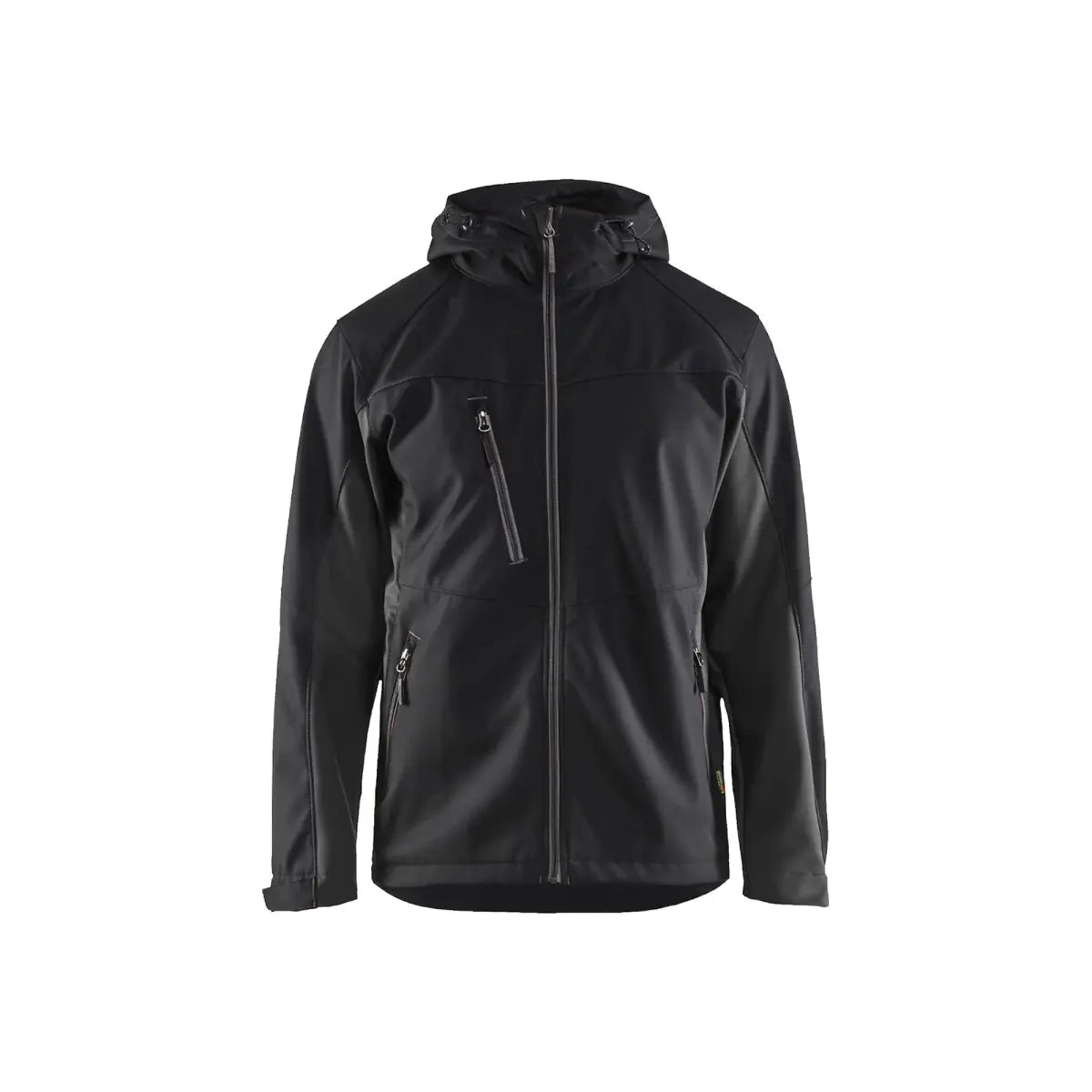 Blåkläder Softshell-takki hupulla 47532516 - Musta/Tummanharmaa / XS - Blåkläder työvaatteet
