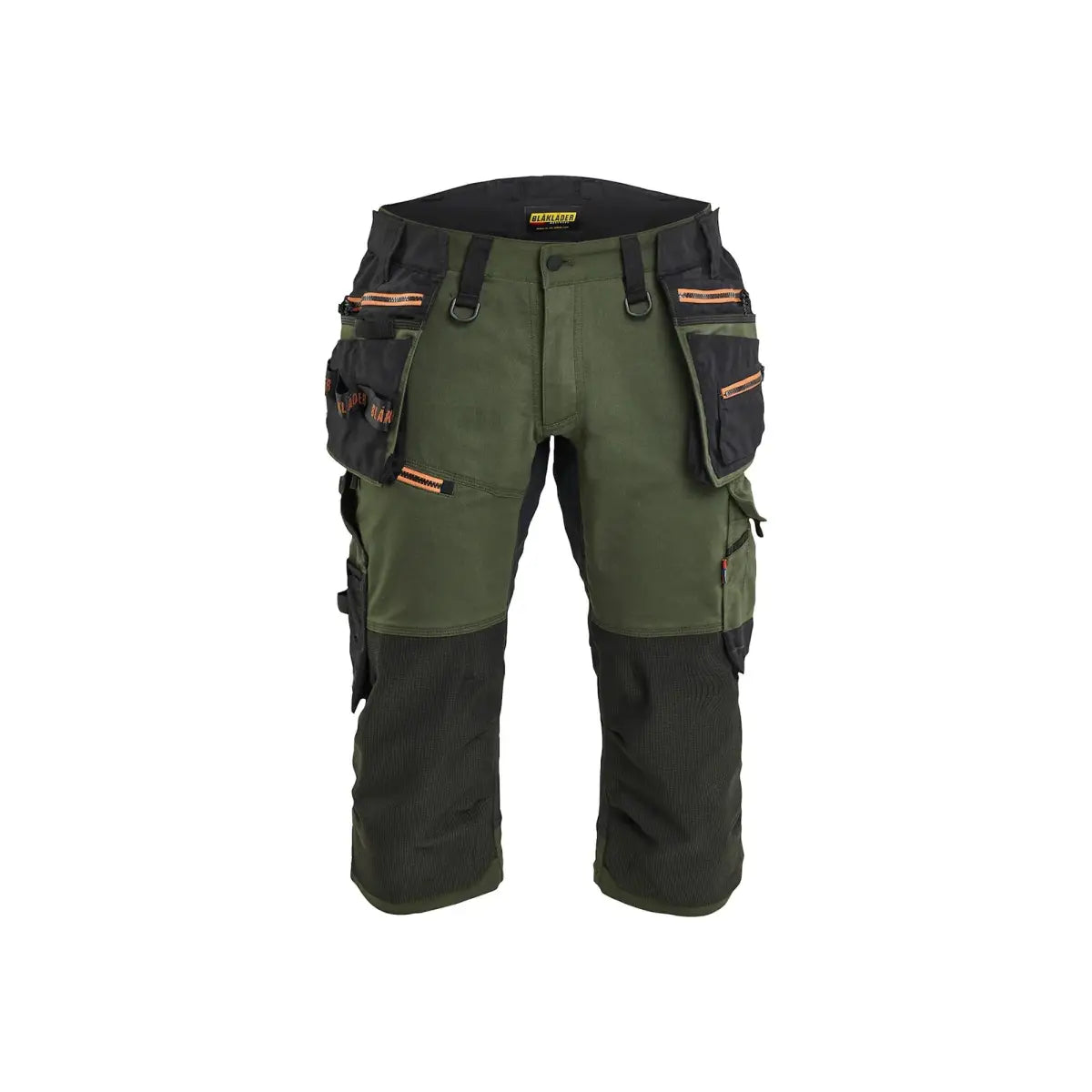 Blåkläder STRIKER Piraattihousut stretch 19771149 - Metsän vihreä/Ruosteenpunainen / C56 - Blåkläder työvaatteet
