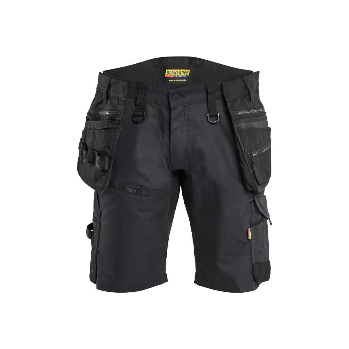 Blåkläder STRIKER Riipputaskushortsit stretch 19721149 - Musta/Musta / C54 - Blåkläder työvaatteet