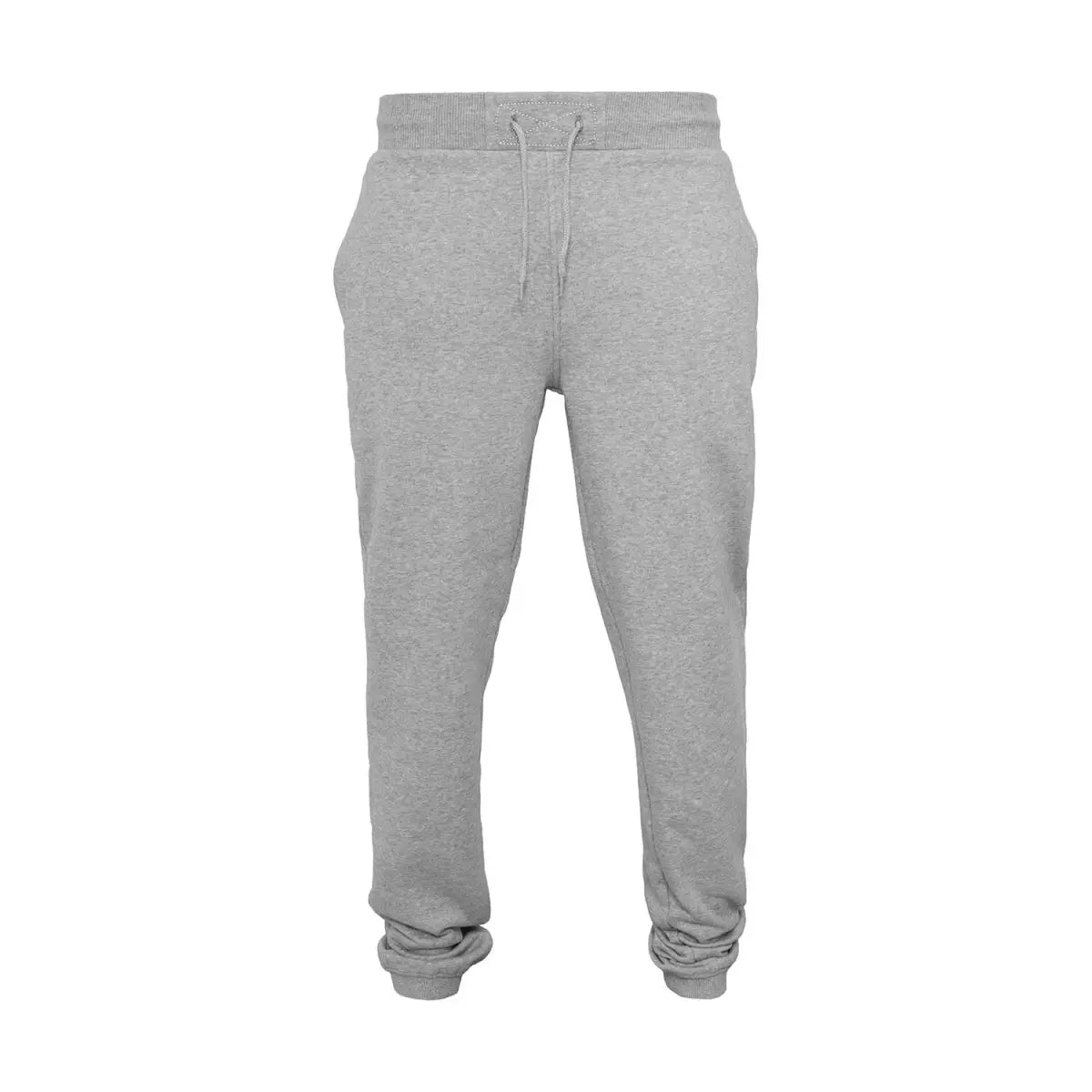 Build Your Brand Heavy Sweatpants - Harmaa (Heather Grey) / XS - Yritystekstiilit
